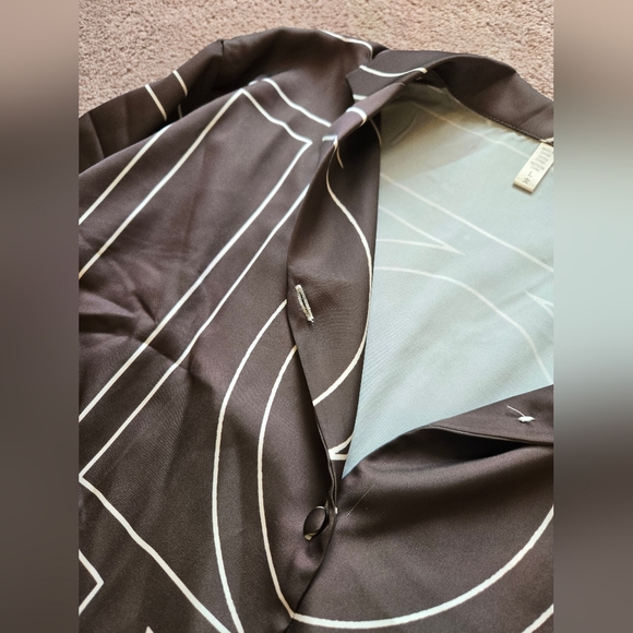 Monogram Silk PJ Set - Picture 4 of 5